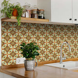 4" X 4" Gloria Removable Peel And Stick Tiles - Homeroots - Flyclothing LLC
