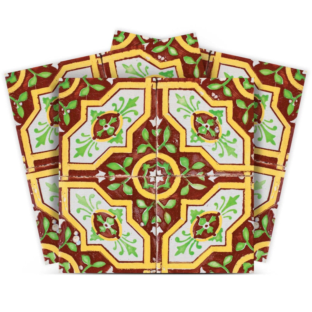 6" X 6" Gloria Removable Peel and Stick Tiles - Homeroots - Flyclothing LLC