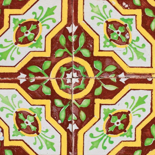 6" X 6" Gloria  Removable  Peel and Stick Tiles - Homeroots