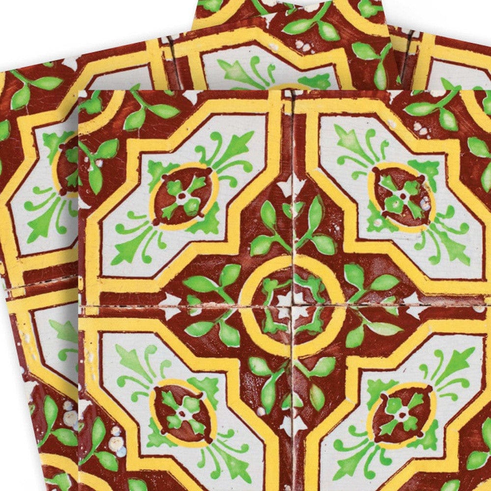 6" X 6" Gloria  Removable  Peel and Stick Tiles - Homeroots