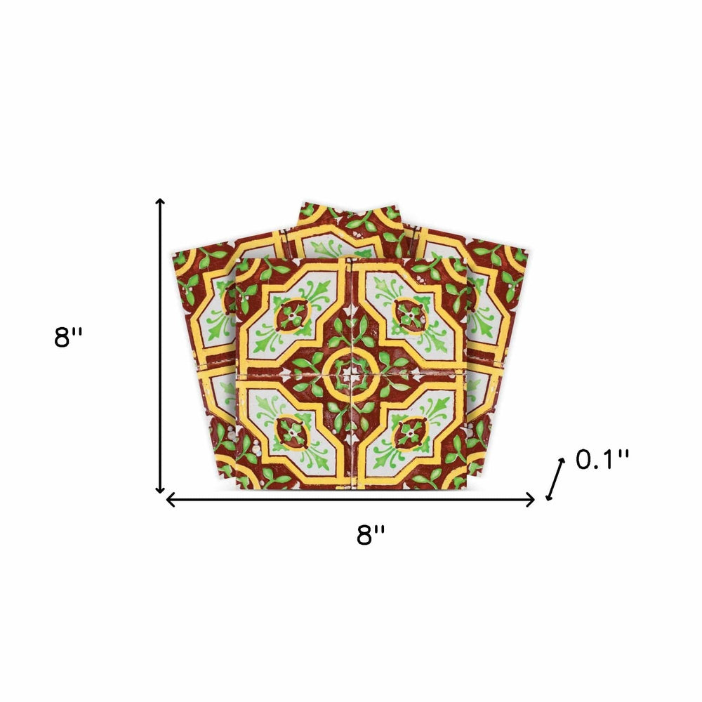 8" X 8" Gloria Removable Peel and Stick Tiles - Homeroots - Flyclothing LLC