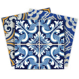 5" X 5" Randy Mutli Mosaic Peel and Stick Tiles - Homeroots