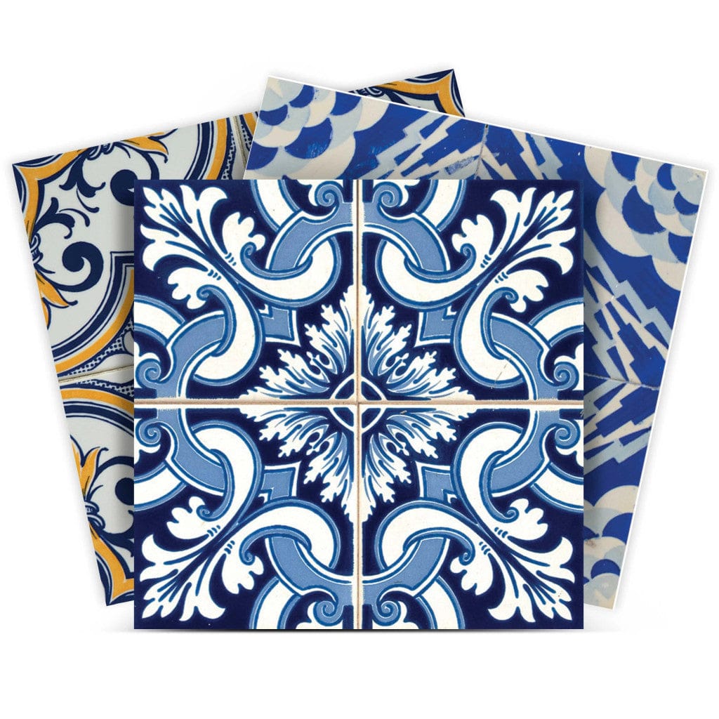 6" X 6" Randy Mutli Mosaic Peel and Stick Tiles - Homeroots