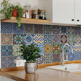 8" X 8" Randy Mutli Mosaic Peel and Stick Tiles - Homeroots - Flyclothing LLC