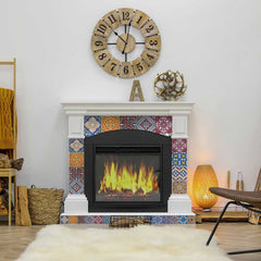 6" X 6" Linna Mutli Mosaic Peel and Stick Tiles - Homeroots