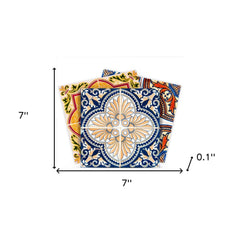 7" X 7" Linna Mutli Mosaic Peel and Stick Tiles - Homeroots