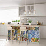 7" X 7" Jessa Mutli Mosaic Peel and Stick Tiles - Homeroots - Flyclothing LLC