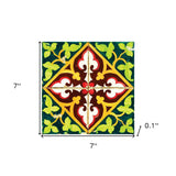 7" X 7" Jessa Mutli Mosaic Peel and Stick Tiles - Homeroots - Flyclothing LLC