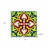 7" X 7" Jessa Mutli Mosaic Peel and Stick Tiles - Homeroots - Flyclothing LLC