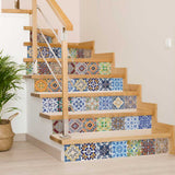 7" X 7" Kyla Mutli Mosaic Peel and Stick Tiles - Homeroots - Flyclothing LLC