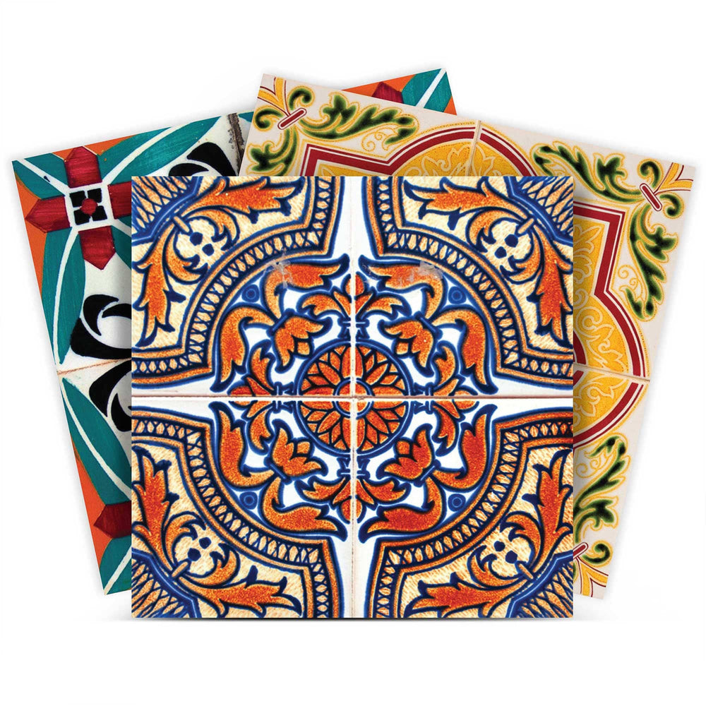 4" X 4" Addina Mutli Mosaic Peel And Stick Tiles - Homeroots - Flyclothing LLC