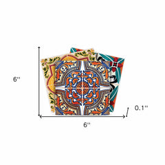 6" X 6" Addina Mutli Mosaic Peel and Stick Tiles - Homeroots
