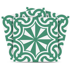 4" X 4" Glenda Sage Removable Peel And Stick Tiles