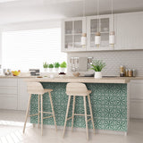 5" X 5" Glenda Sage Removable Peel and Stick Tiles - Homeroots - Flyclothing LLC