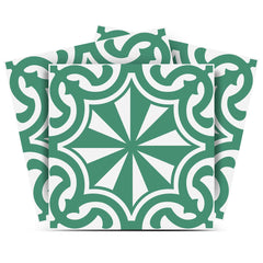6" X 6" Glenda Sage  Removable Peel and Stick Tiles - Homeroots