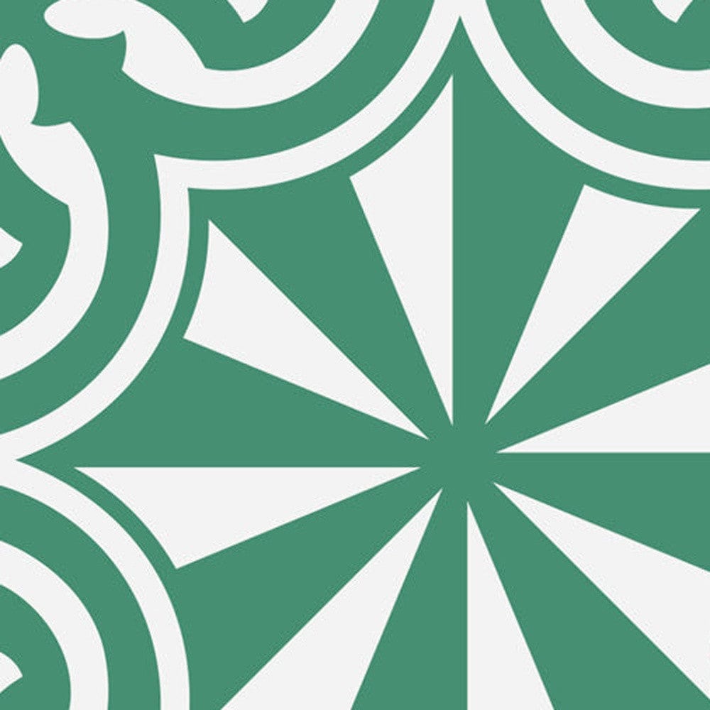 6" X 6" Glenda Sage  Removable Peel and Stick Tiles - Homeroots