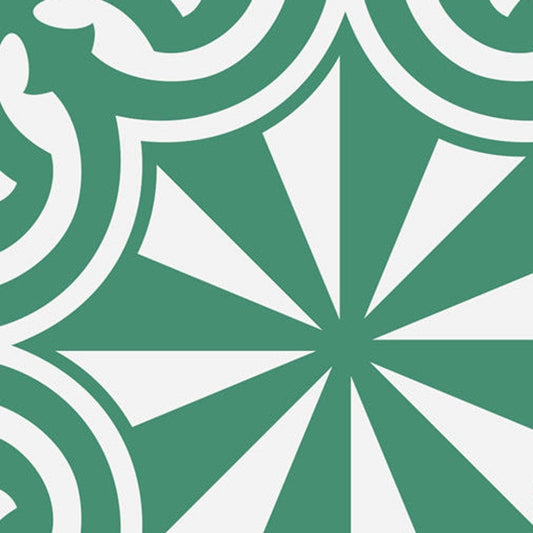 6" X 6" Glenda Sage  Removable Peel and Stick Tiles - Homeroots
