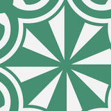 7" X 7" Glenda Sage  Removable Peel and Stick Tiles - Homeroots