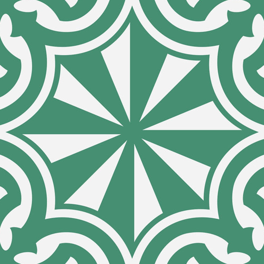 7" X 7" Glenda Sage  Removable Peel and Stick Tiles