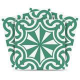 8" X 8" Glenda Sage  Removable Peel and Stick Tiles - Homeroots