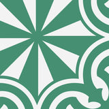 8" X 8" Glenda Sage  Removable Peel and Stick Tiles - Homeroots