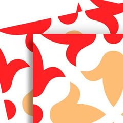 6" X 6" Roja Hola  Removable Peel and Stick Tiles - Homeroots