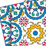 5" X 5" Raffia Gia  Removable Peel and Stick Tiles - Homeroots