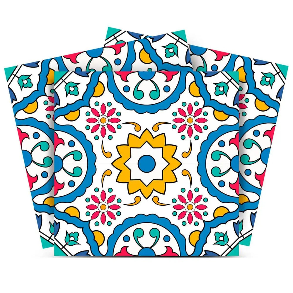 6" X 6" Raffia Gia  Removable Peel and Stick Tiles - Homeroots