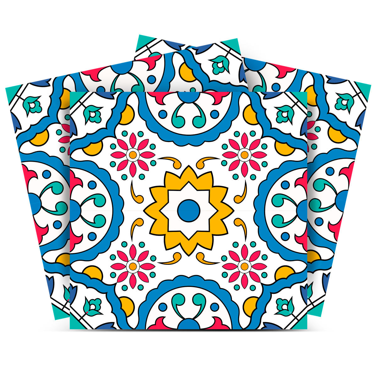 7" X 7" Raffia Gia Removable Peel and Stick Tiles - Homeroots - Flyclothing LLC
