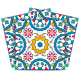 7" X 7" Raffia Gia  Removable Peel and Stick Tiles