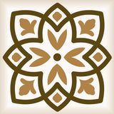 4" x 4" Snickerdoodle Mosaic Pop Peel and Stick Removable Tiles - Homeroots - Flyclothing LLC