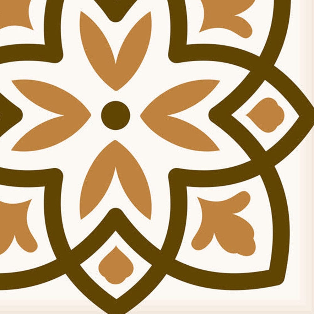 4" x 4" Snickerdoodle Mosaic Pop Peel and Stick Removable Tiles - Homeroots