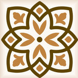 7" x 7" Snickerdoodle Mosaic Pop Peel and Stick Removable Tiles - Homeroots