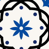 5" x 5" Blue and Aqua Pop Mosaic Peel and Stick Removable Tiles - Homeroots