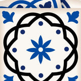 7" x 7" Blue and Aqua Pop Mosaic Peel and Stick Removable Tiles - Homeroots - Flyclothing LLC