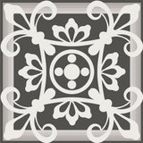 4" x 4" Wood Brown and White Mosaic Peel and Stick Removable Tiles - Homeroots - Flyclothing LLC