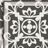 5" x 5" Wood Brown and White Mosaic Peel and Stick Removable Tiles - Homeroots - Flyclothing LLC