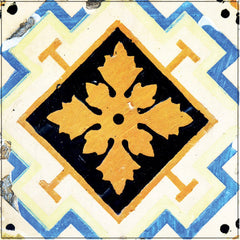 4" x 4" Snowflake and Diamond Peel and Stick Removable Tiles - Homeroots