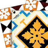 4" x 4" Snowflake and Diamond Peel and Stick Removable Tiles - Homeroots - Flyclothing LLC
