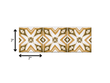 7" x 7" Papaya Peel and Stick Removable Tiles - Homeroots - Flyclothing LLC