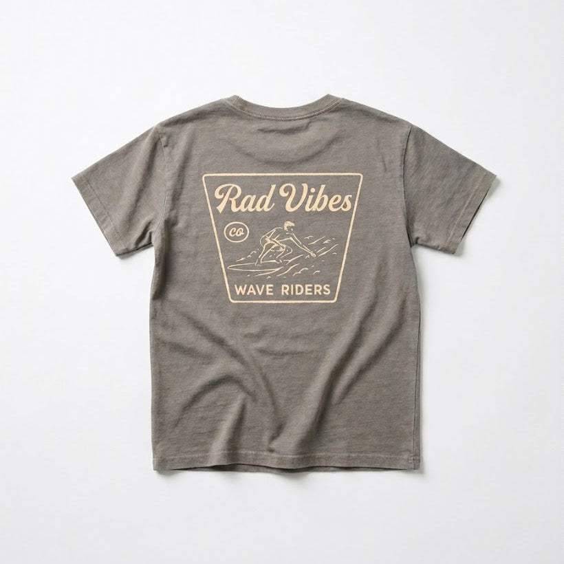 THE MAVERICKS TEE - FADED GREY