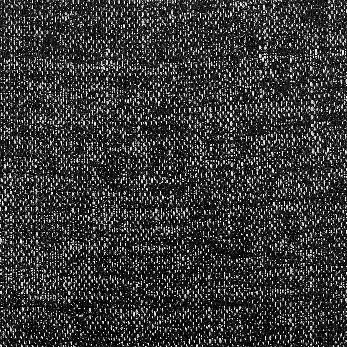 Set of Two Leaf Dark Gray Fabric and Black Dining Chairs - Homeroots - Flyclothing LLC