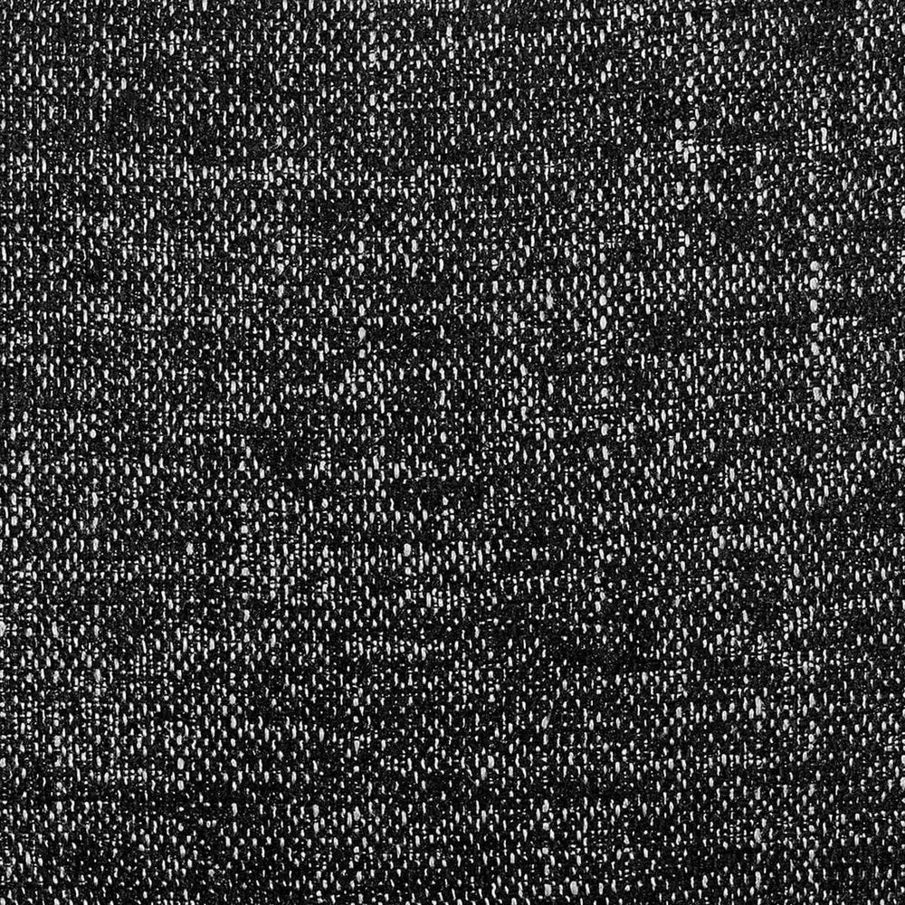 Set of Two Leaf Dark Gray Fabric and Black Dining Chairs - Homeroots - Flyclothing LLC