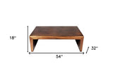 Modern Copper Tone Coffee Table - Homeroots - Flyclothing LLC