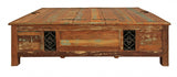 Rectangular Storage Wood Coffee Table - Homeroots