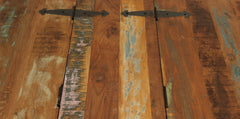 Rectangular Storage Wood Coffee Table - Homeroots
