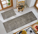 2' X 6' Modern Geo Lines in Squares Washable Runner Rug - Homeroots - Flyclothing LLC