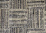 2' X 3' Modern Geo Lines in Squares Washable Floor Mat - Homeroots - Flyclothing LLC