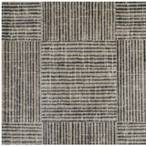 2' X 3' Modern Geo Lines in Squares Washable Floor Mat - Homeroots - Flyclothing LLC