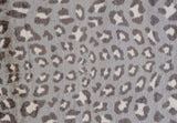 2' X 3' Gray and Brown Cheetah Washable Floor Mat - Homeroots - Flyclothing LLC